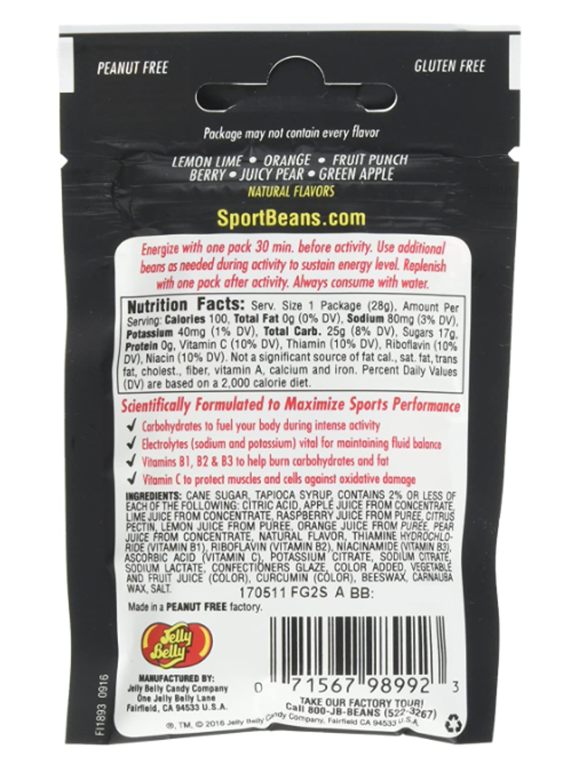 Sport Beans - Energizing Jelly Beans - Assorted Flavours-1